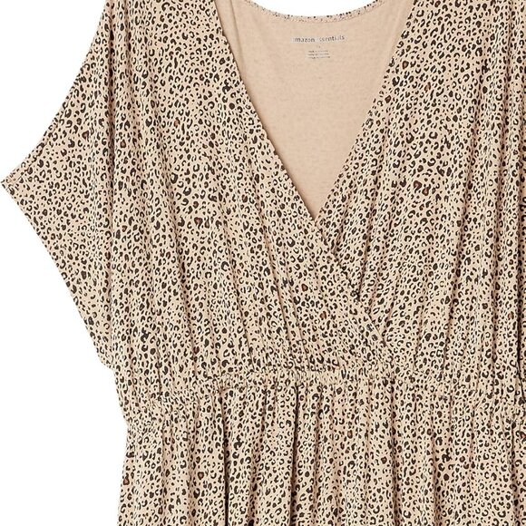 Women's Surplice Dress Available in Plus Size - Picture 5 of 5